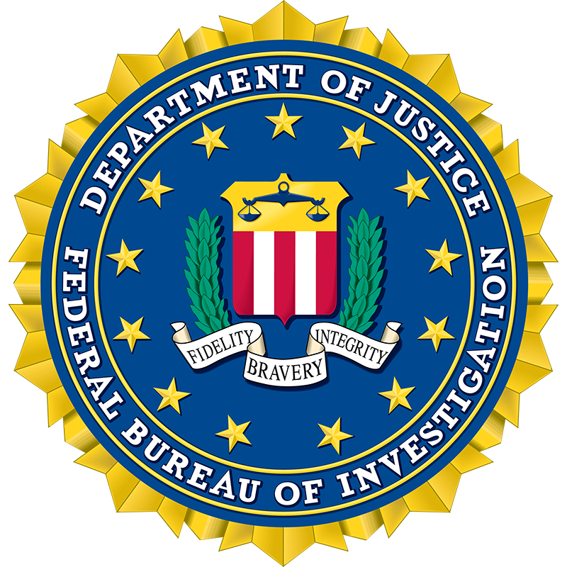 Logo for FBI